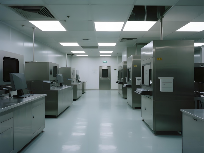 阜陽4500平芯片廠潔凈車間設(shè)計(jì)方案裝修效果分享